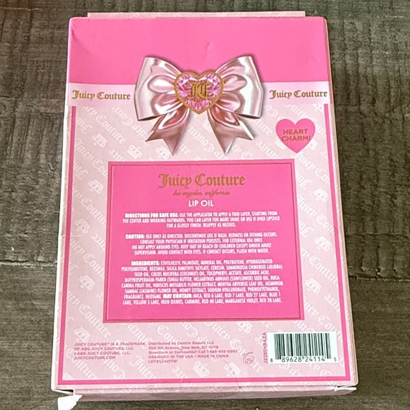 Juicy Couture Pink Lip Oil Trio - New in box! - Picture 2 of 3